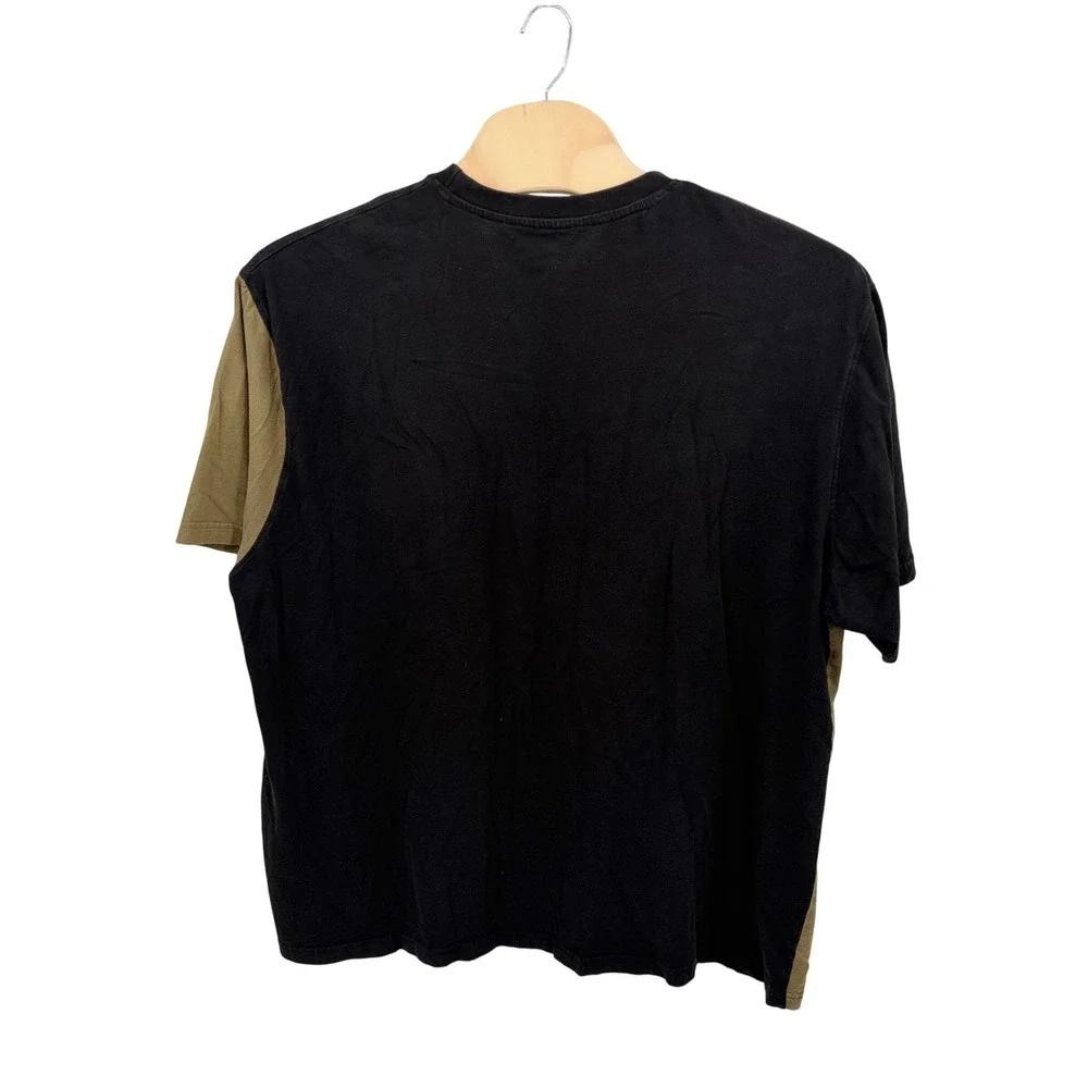 Born Fly Mens 5XL T-Shirt and Joggers 2 Piece Set Graphic Black Olive Green - Picture 4 of 16
